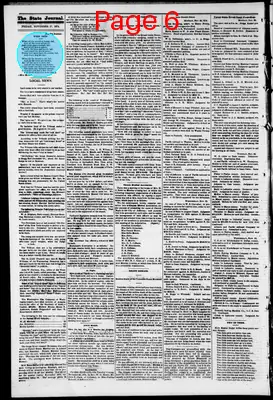 Page thumbnail for The State Journal