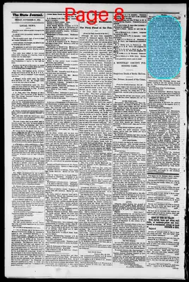 Page thumbnail for The State Journal