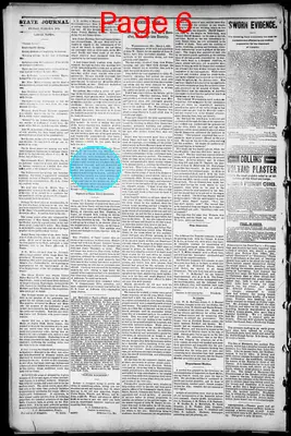 Page thumbnail for The State Journal