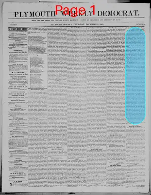 Page thumbnail for The Plymouth Weekly Democrat