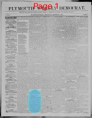 Page thumbnail for The Plymouth Weekly Democrat
