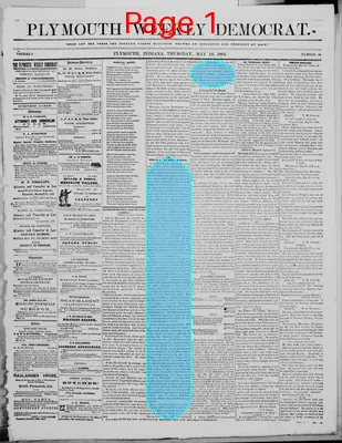 Page thumbnail for The Plymouth Weekly Democrat