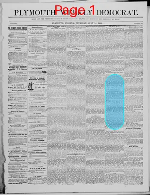 Page thumbnail for The Plymouth Weekly Democrat