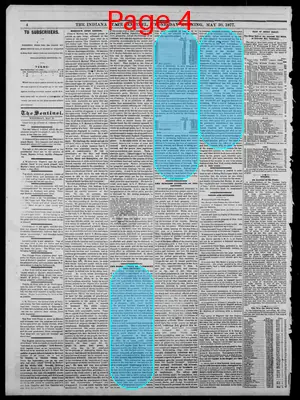 Page thumbnail for The Indiana State Sentinel