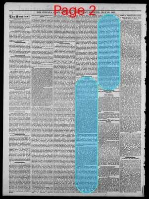 Page thumbnail for The Indiana State Sentinel