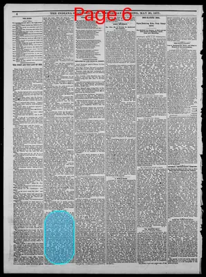 Page thumbnail for The Indiana State Sentinel
