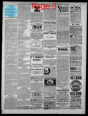 Page thumbnail for The Indiana State Sentinel
