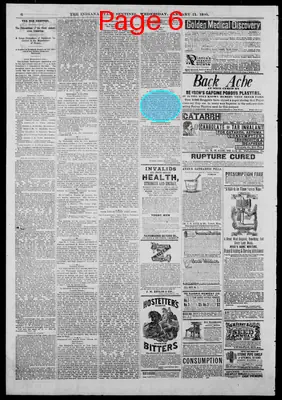 Page thumbnail for The Indiana State Sentinel
