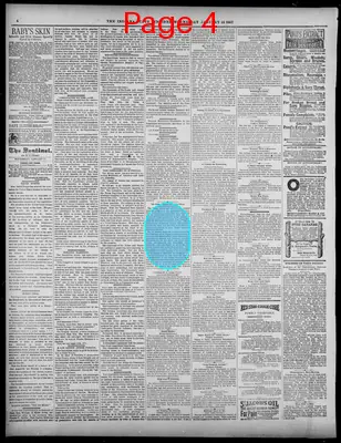 Page thumbnail for The Indiana State Sentinel
