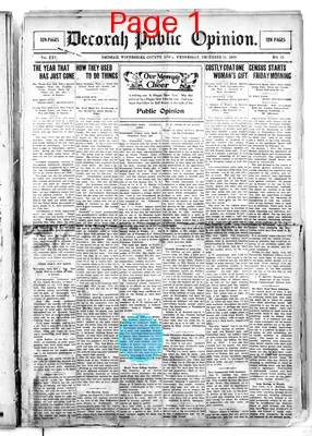 Page thumbnail for Decorah Public Opinion