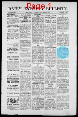 Page thumbnail for Daily Evening Bulletin