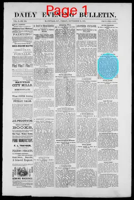 Page thumbnail for Daily Evening Bulletin