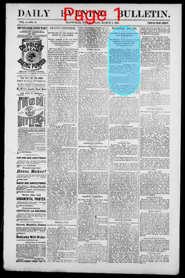 Page thumbnail for Daily Evening Bulletin