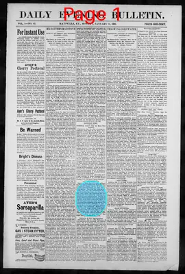 Page thumbnail for Daily Evening Bulletin