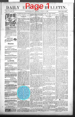 Page thumbnail for Daily Evening Bulletin
