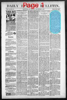 Page thumbnail for Daily Evening Bulletin