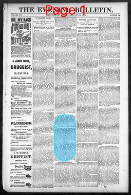 Page thumbnail for The Evening Bulletin