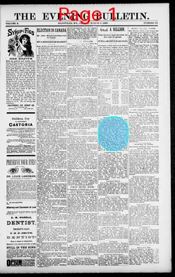 Page thumbnail for The Evening Bulletin