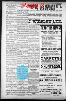 Page thumbnail for The Evening Bulletin