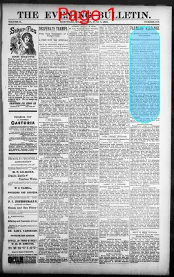 Page thumbnail for The Evening Bulletin