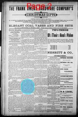 Page thumbnail for The Evening Bulletin