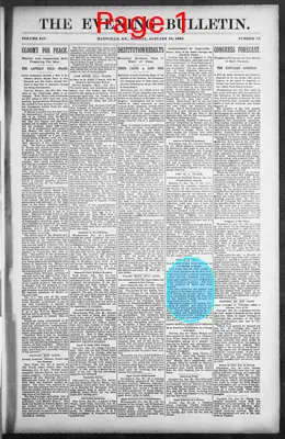 Page thumbnail for The Evening Bulletin