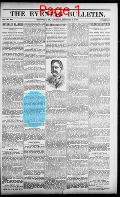 Page thumbnail for The Evening Bulletin