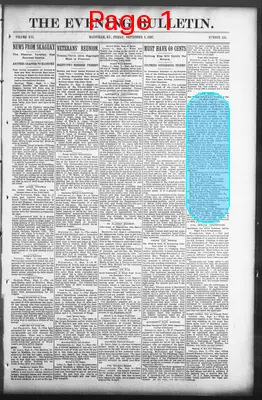 Page thumbnail for The Evening Bulletin