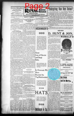 Page thumbnail for The Evening Bulletin