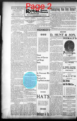 Page thumbnail for The Evening Bulletin