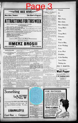 Page thumbnail for The Evening Bulletin