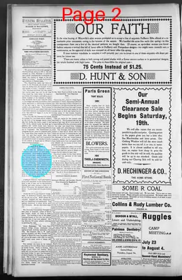 Page thumbnail for The Evening Bulletin