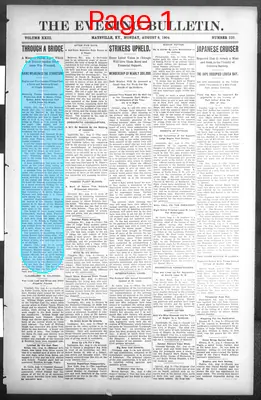 Page thumbnail for The Evening Bulletin