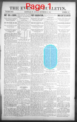 Page thumbnail for The Evening Bulletin