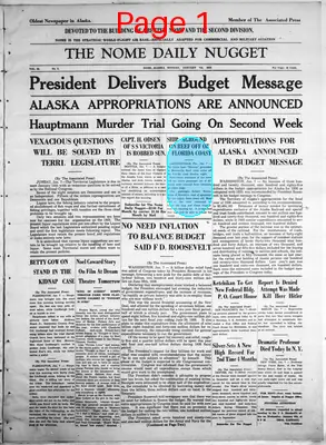 Page thumbnail for The Nome Daily Nugget