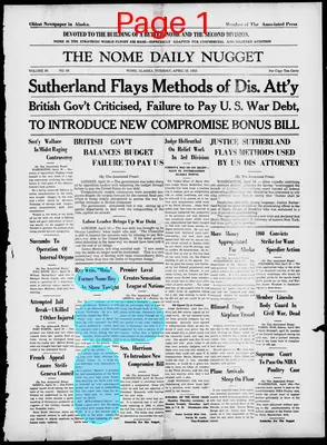 Page thumbnail for The Nome Daily Nugget