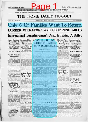 Page thumbnail for The Nome Daily Nugget