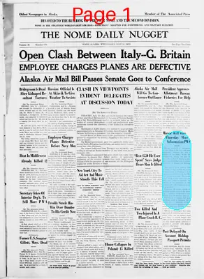 Page thumbnail for The Nome Daily Nugget