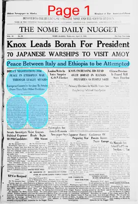 Page thumbnail for The Nome Daily Nugget
