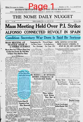 Page thumbnail for The Nome Daily Nugget