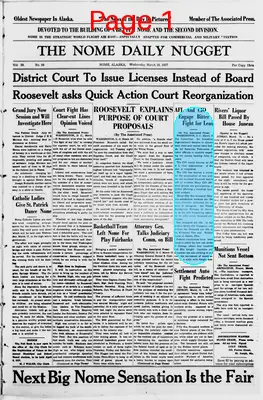 Page thumbnail for The Nome Daily Nugget