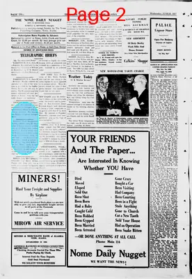 Page thumbnail for The Nome Daily Nugget
