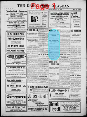 Page thumbnail for The Daily Morning Alaskan