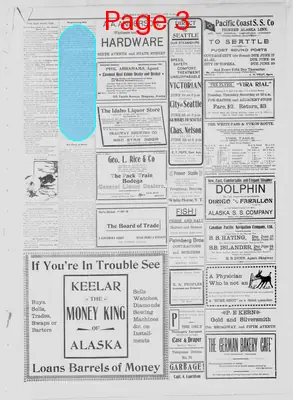 Page thumbnail for The Daily Morning Alaskan