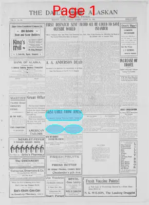 Page thumbnail for The Daily Morning Alaskan