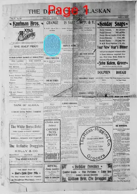 Page thumbnail for The Daily Morning Alaskan