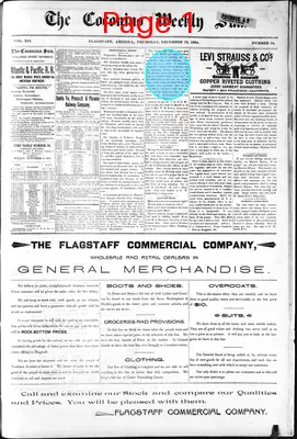 Page thumbnail for The Coconino Weekly Sun