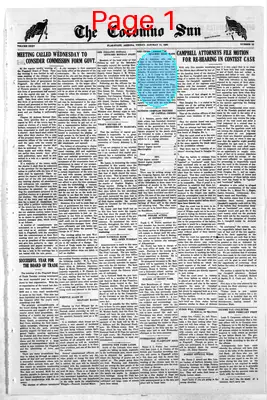 Page thumbnail for The Coconino Sun