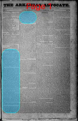 Page thumbnail for The Arkansas Advocate