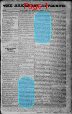 Page thumbnail for The Arkansas Advocate